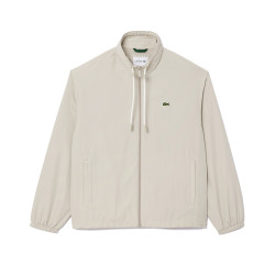 VESTE SPORTSUIT LACOSTE A CAPUCHE AMOVIBLE GRISE