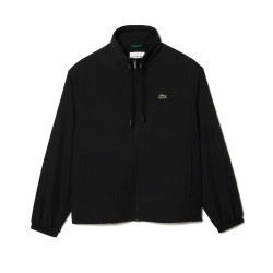 VESTE SPORTSUIT LACOSTE A CAPUCHE AMOVIBLE NOIRE