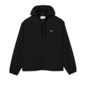 VESTE SPORTSUIT LACOSTE A CAPUCHE AMOVIBLE NOIRE