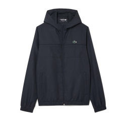 VESTE DE SURVÊTEMENT DÉPERLANTE LACOSTE SPORT GRISE FONCÉE BH3466