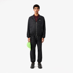 VESTE LACOSTE MONOGRAMMÉE NOIRE