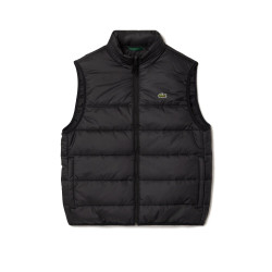 DOUDOUNE SANS MANCHE BH6761 LACOSTE NOIRE