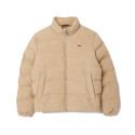 DOUDOUNE MATELASSÉE EN VELOURS LACOSTE BEIGE