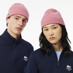 BONNET LACOSTE UNISEXE ROSE