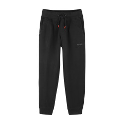 PANTALON DE JOGGING MOLLETONNÉ NOIR HUGO POUR ENFANT