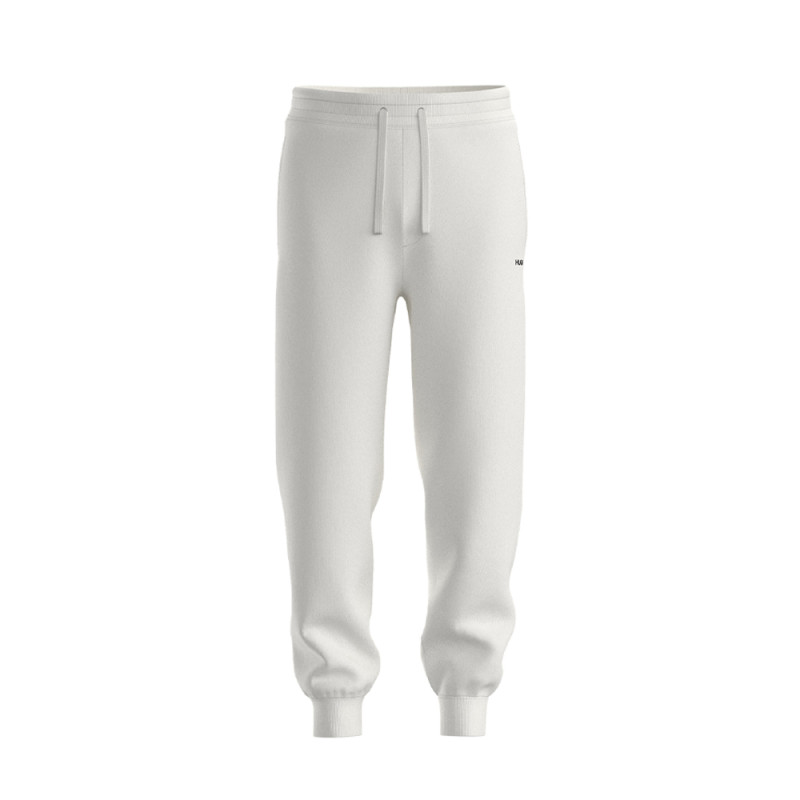 PANTALON DE SURVÊTEMENT HUGO EN COTON ÉPONGE BLANC  AVEC LOGO IMPRIMÉ DAYOTE232