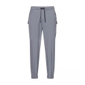 PANTALON GRIS AVEC CORDON DE SERRAGE CONTRASTÉ BOSS T_COMFLEX