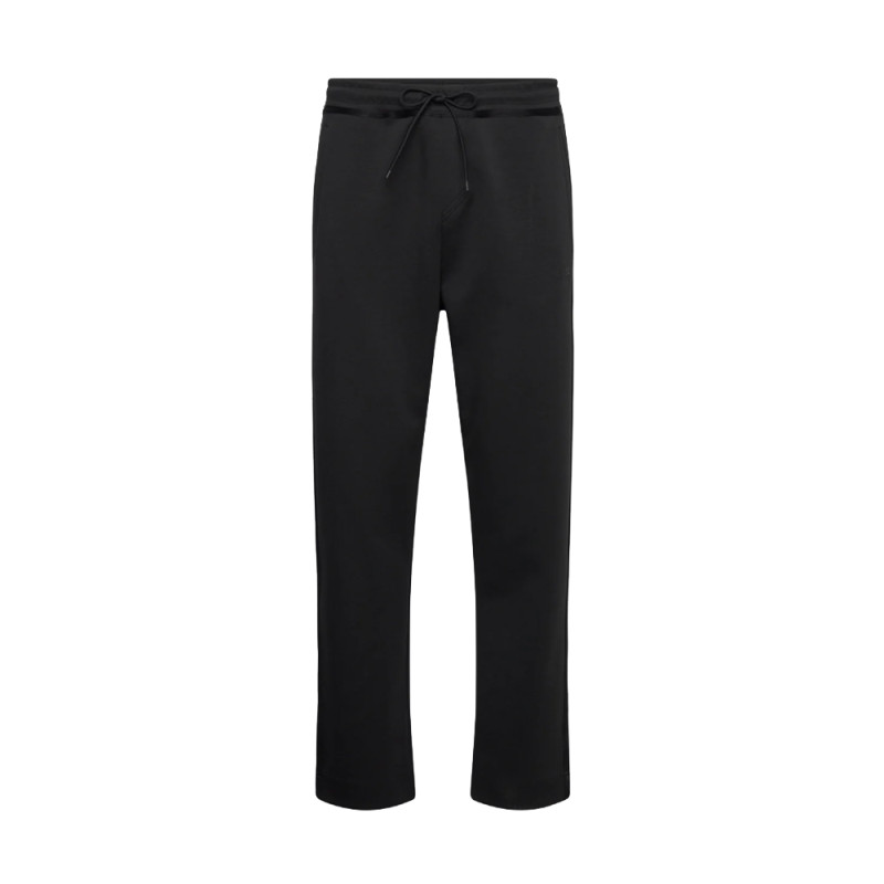 PANTALON REGULAR FIT NOIR BOSS HADIM TAPE