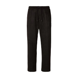 PANTALON NOIR REGULAR FIT ASPECT SUÉDÉ BOSS HURLEY SUEDE