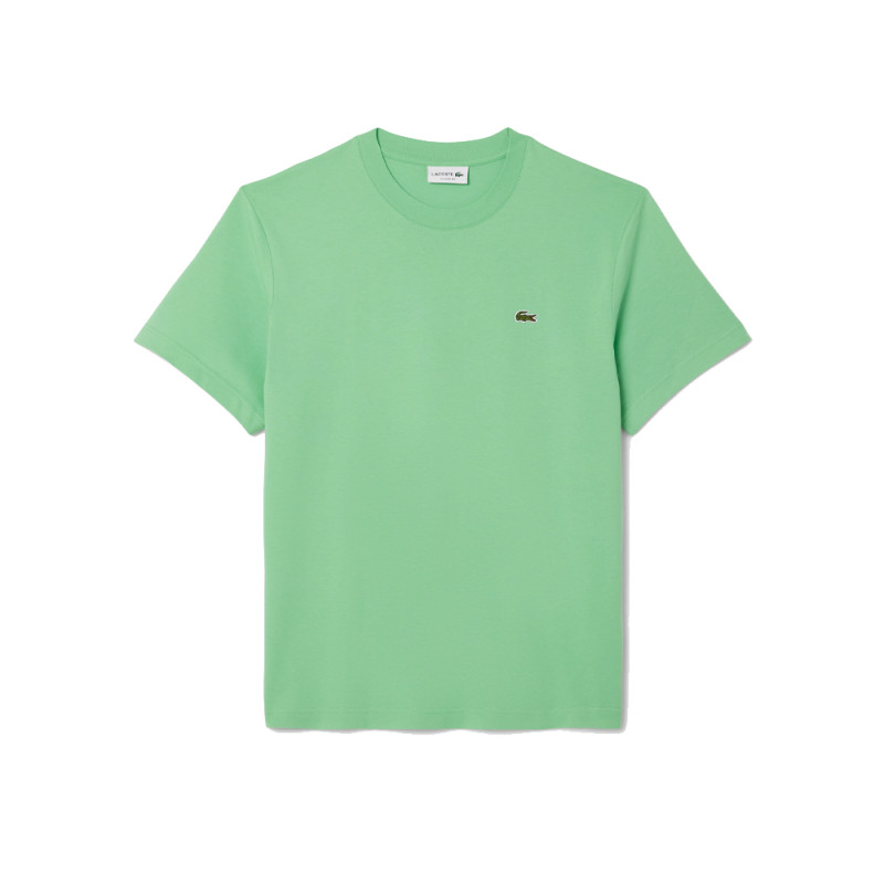 T-SHIRT LACOSTE CLASSIC FIT EN JERSEY DE COTON VERT