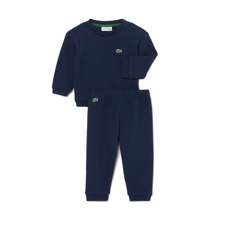 SURVÊTEMENT LACOSTE BÉBÉ EN MOLLETON BLEU MARINE