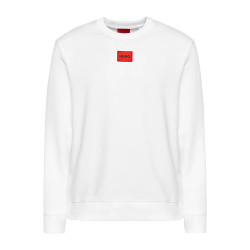 SWEAT HUGO DIRAGOL212 BLANC