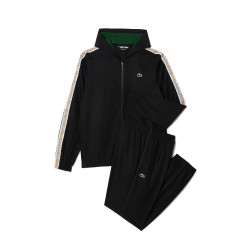 ENSEMBLE DE SURVÊTEMENT NOIR ET VERT LACOSTE SPORT GRIFFÉ