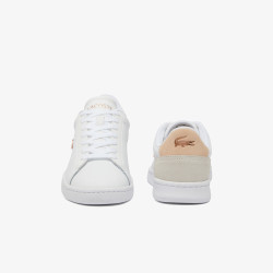 SNEAKERS BLANCHES ET ROSES