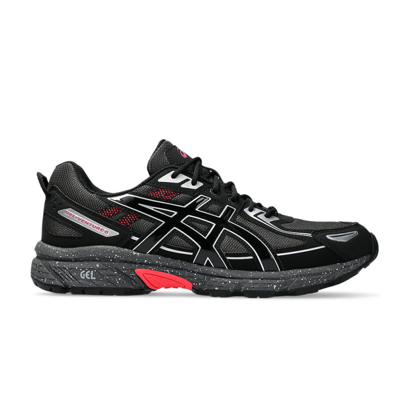 BASKETS ASICS GEL-VENTURE 6 NOIRES ET ROUGES