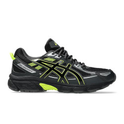 BASKETS ASICS GEL-VENTURE 6 GS NOIRES ET JAUNES