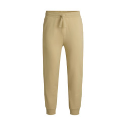 PANTALON DE SURVÊTEMENT HUGO EN COTON ÉPONGE JAUNE AVEC LOGO IMPRIMÉ DAYOTE232