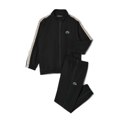 SURVÊTEMENT ENFANT LACOSTE TENNIS TAFFETAS DIAMANTÉ LÉGER NOIR